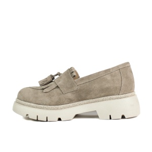 Pantofi casual 521 nisip velur - Img 2