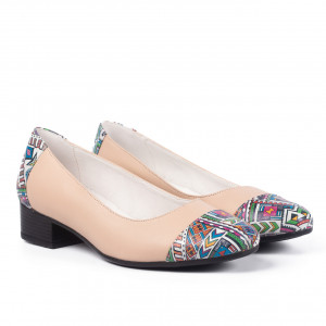 Pantofi eleganti dama 236 bej - Img 2