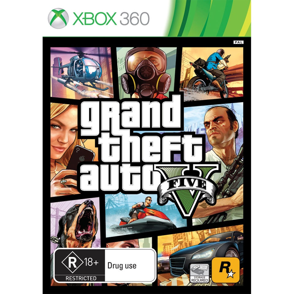 Joc Grand Theft Auto 5, GTA5 pentru XBOX 360, GRAD B, second hand