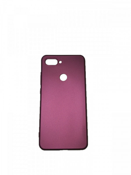 Carcasa siliconica, Xiaomi Mi 8 Lite, rosu vin, X-Level