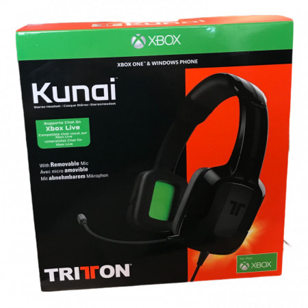 Casti Tritton Kunai 3.5Mm Stereo Headset Black Xbox One