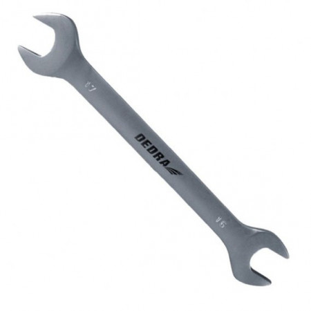 Cheie combinata CrV 7 mm pe agatator de plastic