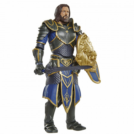 Figurina reala Warcraft, Lothar, 15.5 cm, Jakks Pacific