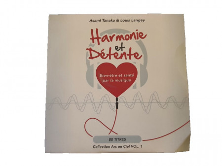 HARMONIE et DETENTE - ASAMI TANAKA, Louis Langey, muzica ambientala pian - CD