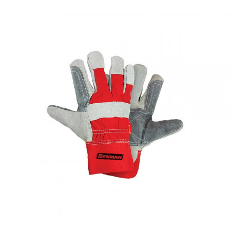 Manusi profesionale piele, textil, ranforsate, XL, Benman