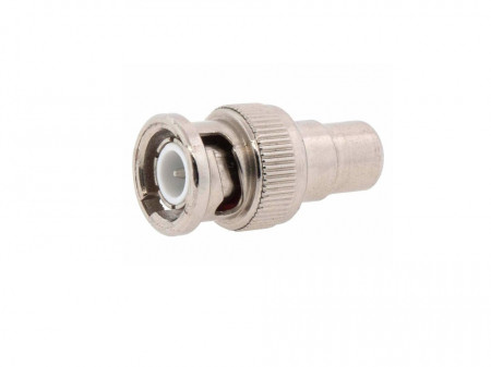Mufa adaptor bnc la rca, nichel, Lutronic