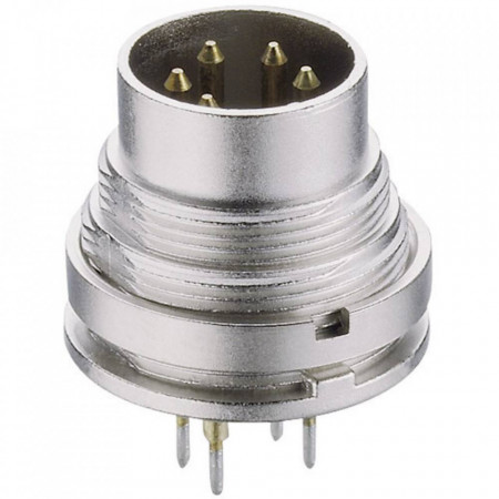 Mufa profesionala aparat 5DIN, male, 240 grade, Lumberg