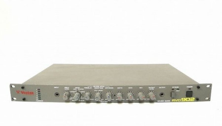 Procesor sunet profesional, reverb, delay, Vestax RVD-902, vintage nou la cutie