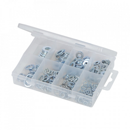 Set 210 saibe zincate, grover, M5 - M10, Fixman