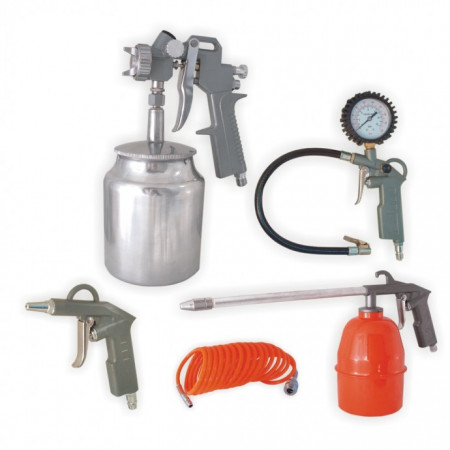 Set de accesorii aer comprimat PANSAM 5 buc