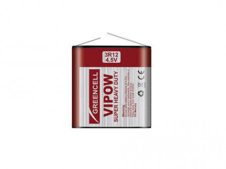 Baterie super heavy duty, 4.5V, 3R12, Vipow