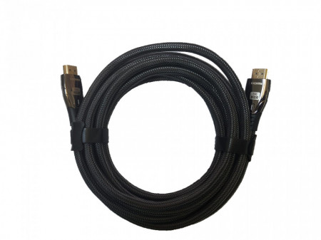 Cablu premium HDMI 2.1, 8K UHD, 4m, mufa aluminiu anti-rupere