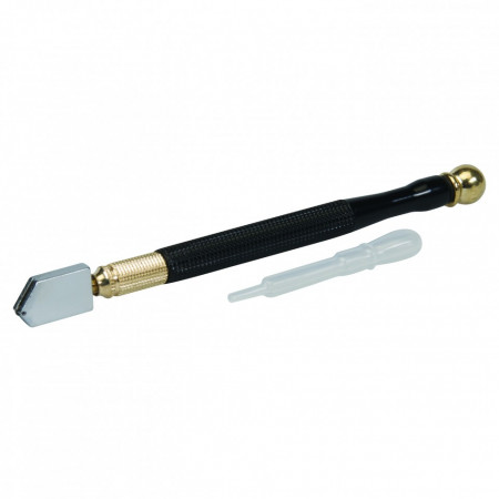 Cutter diamantat pentru taiat sticla cu ungere , 175mm , Silverline Lubricated Glass Cutter