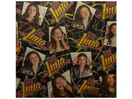 Hartie pentru ambalat cadouri, Soy Luna, multicolor, 200x70 cm, MGA Entertainment