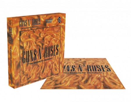 Puzzle 500 piese, formatie rock album Guns N' Roses - The Spaghetti Incident, Rock Saws, Zee