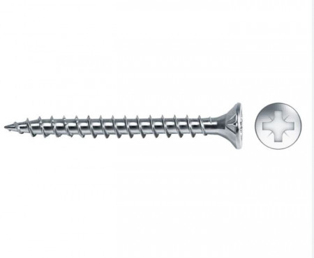 Set 70 holsuruburi profesionale pentru lemn, 5 x 80mm, cap cruce PZ, filet complet, Celo