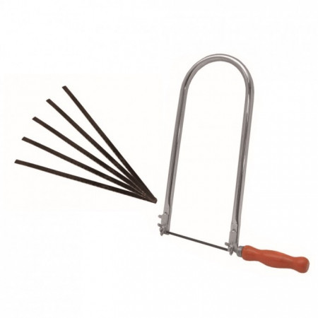 Traforaj manual 265mm , 110mm lama , set 5 lame incluse , Dedra