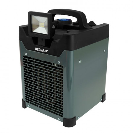 Aeroterma santier cu proiector LED, 10W, 3300W, 220V, Dedra