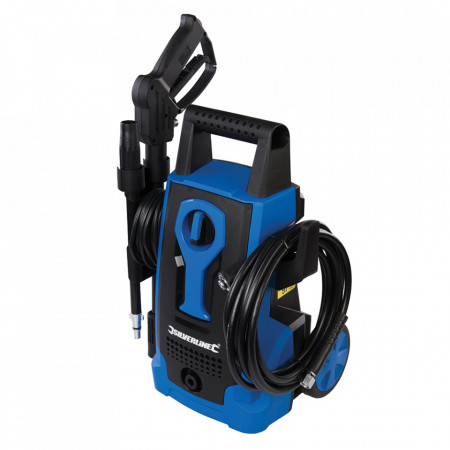 Aparat de spalat cu presiune 1400W, 105 bari , furtun presiune 5m, Silverline