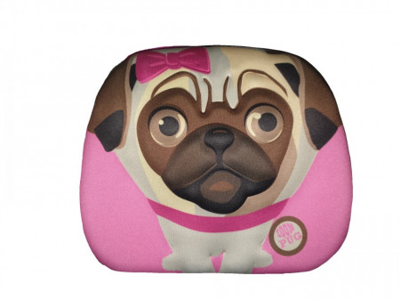 Geanta mancare copii, izolata ,fete, 26x20x12cm, Zoom Pug