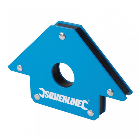 Magnet pentru sudura Silverline 125mm 45 °  90 °  135 ° , Silverline Welding Magnet