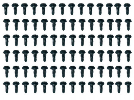 Set 1000 suruburi profil-profil negru, 3.9 x 11mm, Proline