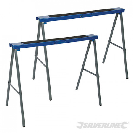 Set 2 capre , banc lucru, 100x780 x 995mm, 250Kg, Silverline