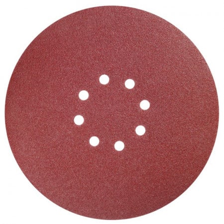 Set 5 discuri abrazive perforate slefuit pentru girafa , 225 mm , granulatie 150 , 8 gauri aspiratie, Dedra