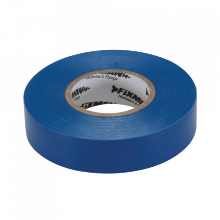 Banda izolatoare, latime 19mm, lungime 33m, albastru, Fixman