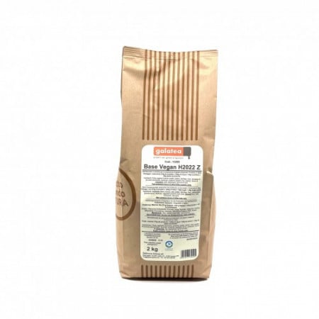 Baza pentru inghetata artizanala vegana in compozitie cu paste non-grase ( vanilie, lavanda, menta, cocos, etc), 2 kg, H2022Z, Galatea