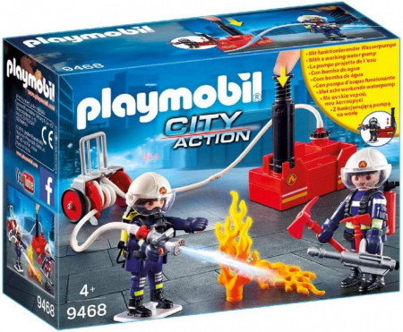 Playmobil City Action - Pompieri cu pompa de apa - 9468