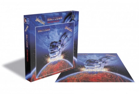 Puzzle 500 piese, formatie rock album Judas Priest - Ram it Down, Rock Saws, Zee
