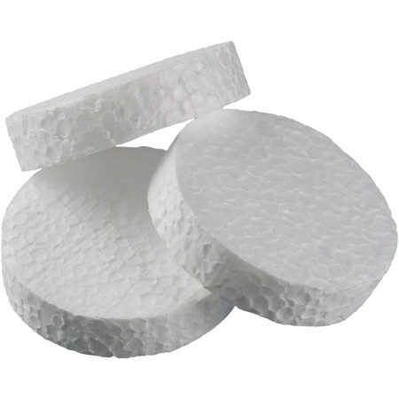 Set 100 capace polistiren mascat dibluri fixare, 67 x16mm, Dedra