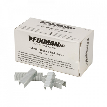 Set 5000 capse capsator, 10J, 20GA, 11.2 x 10 x 1.17mm, Fixman
