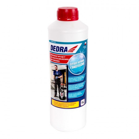 Solutie de curatat terase, gresie sau piatra, 1L , pentru aparat de spalat cu presiune, Dedra