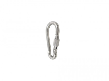 Carabina zincata cu clapeta securizata, 185mm, Mega