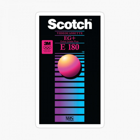 Caseta video VHS, 180 minute, EG+ Extra Grade Plus, Scotch