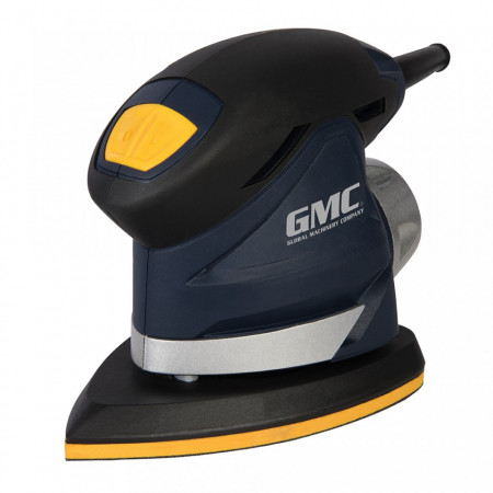 Masina de slefuit cu virbratii pentru colt , GMC 130W Detail Sander 140mm