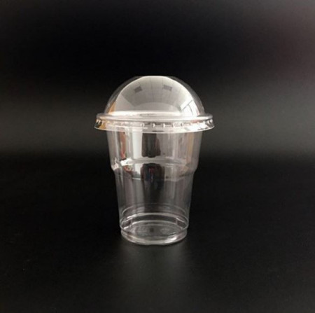 Set 1250 pahare cu capac bombat, gradat 200ml, capacitate maxima 270ml, 78mm, LUX