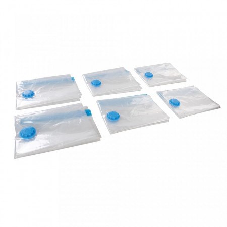 Set 6 pungi vacuum, vidat, universale, reutilizabile, 900x500mm, Silverline