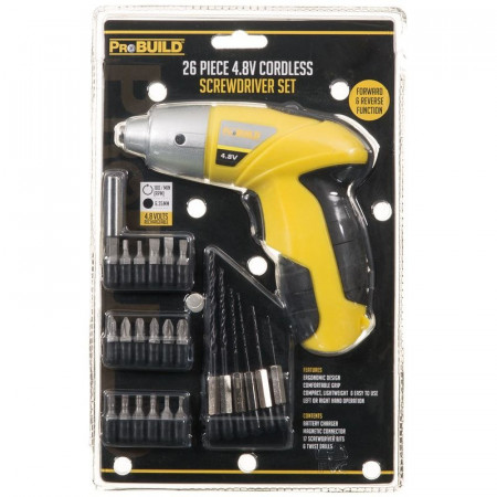 Surubelnita electrica 4.8V, 180rpm, ProBuild