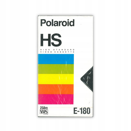 Caseta video VHS, 180 minute, HS Hight Standard, Polaroid