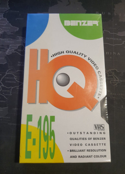 Caseta video VHS, HQ, E-195, Benzer