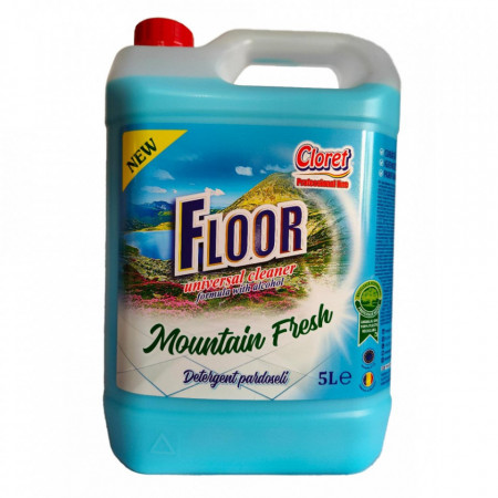 Detergent pardoseli, fara clatire, Montain Fresh, 5L