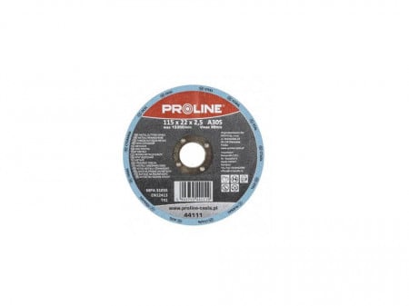 Disc profesional flex debitare metale, extra dur, 115 x 1mm, A60S, Proline