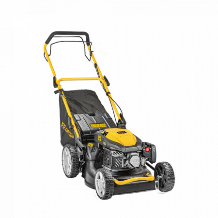 Masina tuns iarba pe benzina cu autopropulsie,profesionala, 201cc, 4T, lama 530mm, sac 70L, F.F.Group