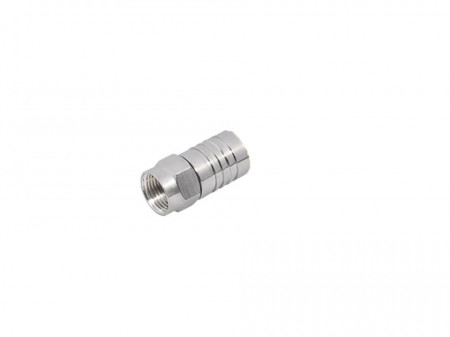 Mufa profesionala conector coaxial, sertizare, RG6, Cabelcon