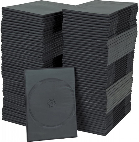 Set 100 carcase DVD, negru, VKTools