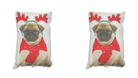 Set 2 perne decorative premium, 27 x 39 cm, caine ren, George Home