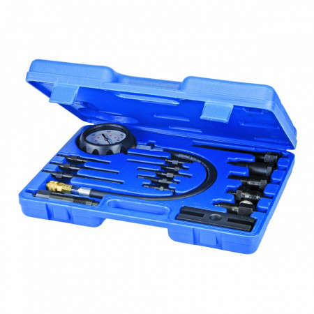 Set de testare a compresiei motorului diesel  , 16 piese ,Silverline Diesel Engine Compression Testing Kit 16pce